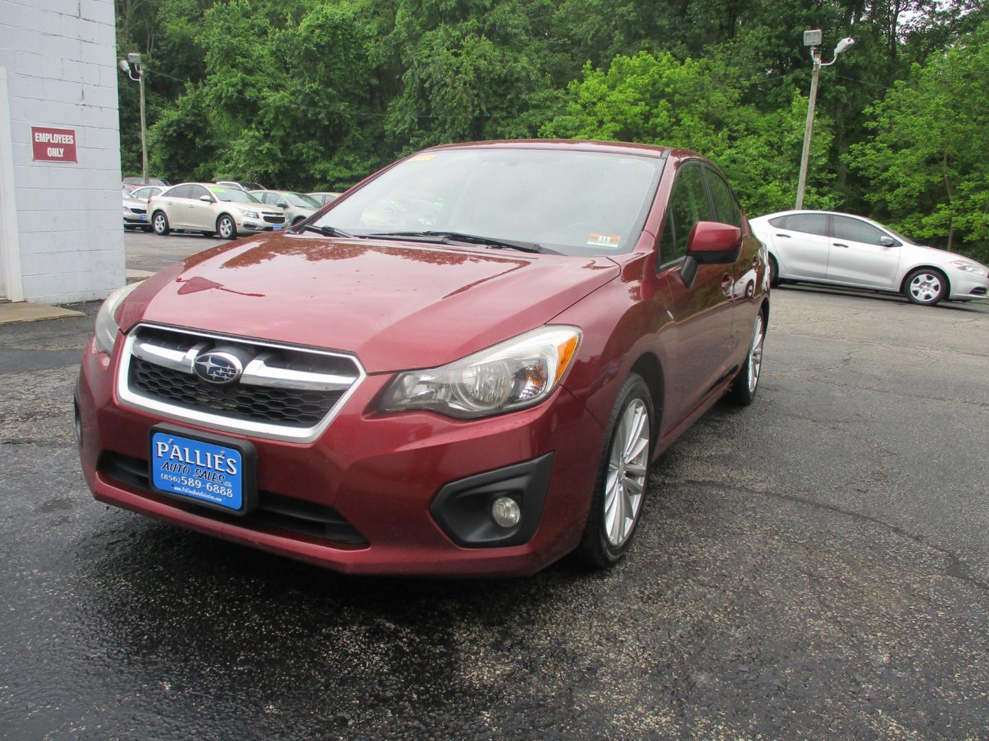 2014 BURGUNDY Subaru Impreza Limited 4-Door (JF1GJAG69EH) with an 2.0L H4 DOHC 16V engine, Continuously Variable Transmission transmission, located at 540a Delsea Drive, Sewell, NJ, 08080, (856) 589-6888, 39.752560, -75.111206 - Photo#0